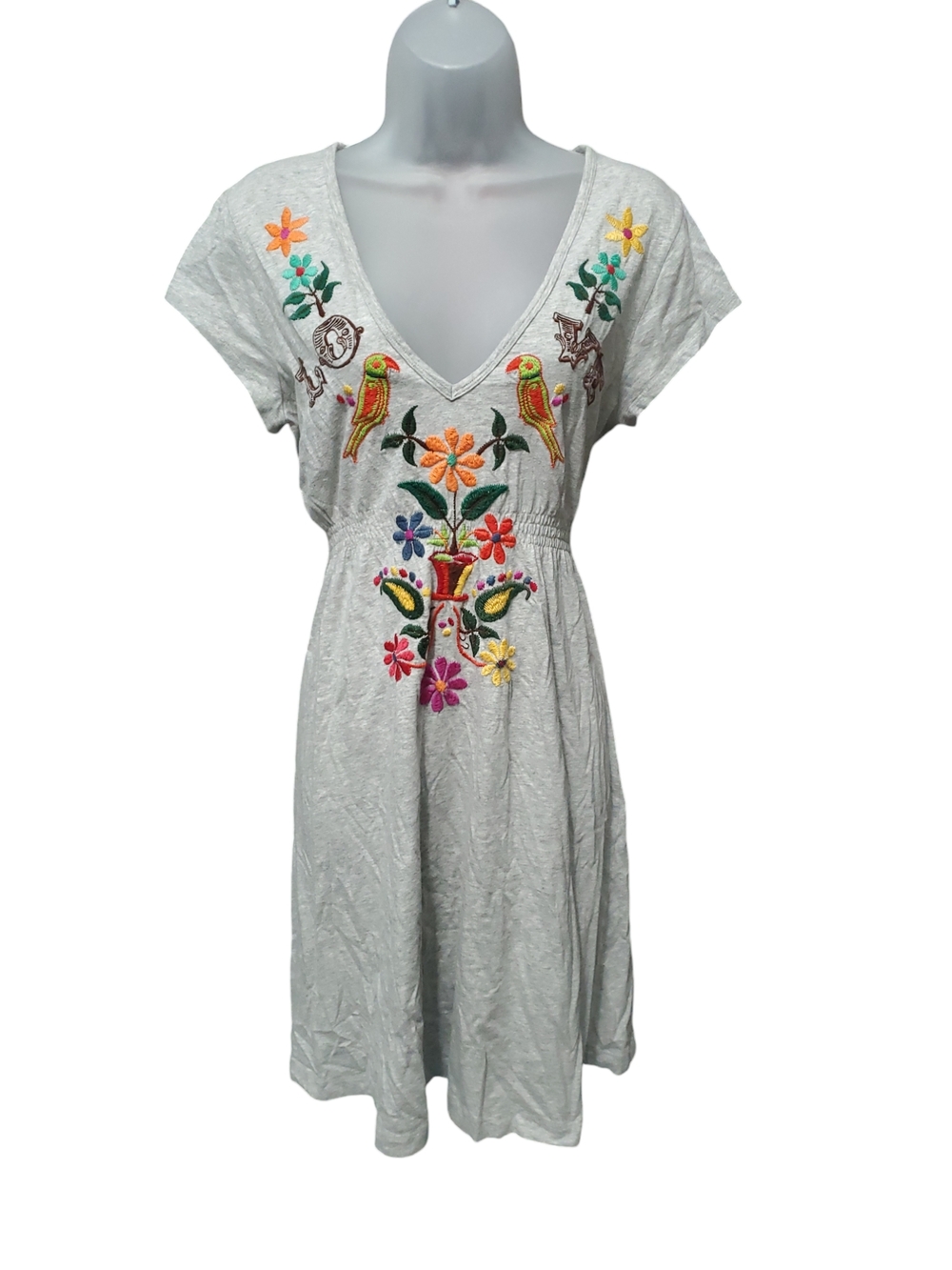 Johnny Was Embroidered Dress